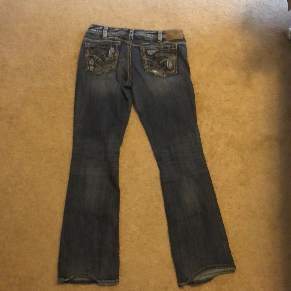 Silver Aiko Mid Boot Size 31
